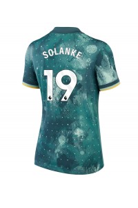 Fotbalové Dres Tottenham Hotspur Dominic Solanke #19 Dámské Třetí Oblečení 2024-25 Krátký Rukáv